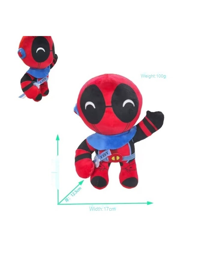 Deadpool Plush Toy - Adorable Gaming Collectible